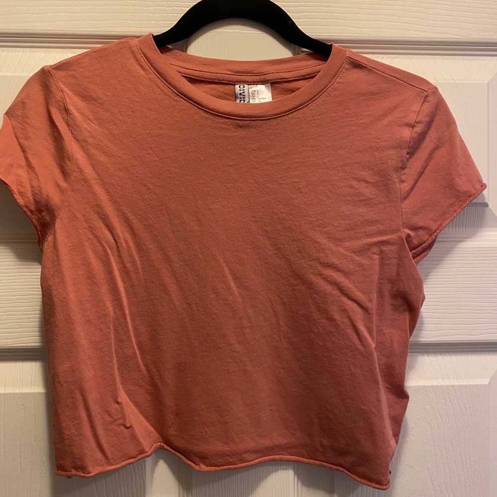 H&M Cropped Shirt size s